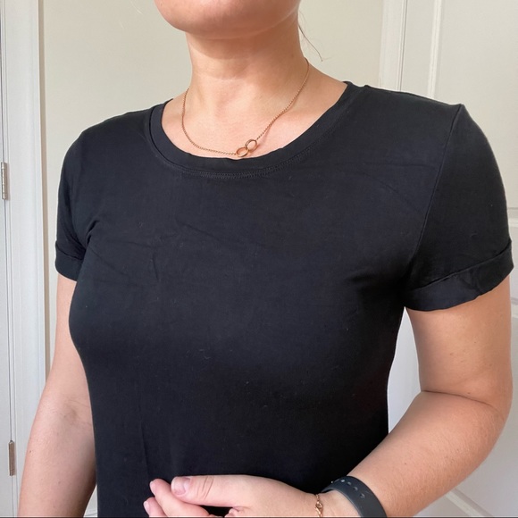 Basic Stretch Jersey Body-con Mini Dress - Picture 2 of 9